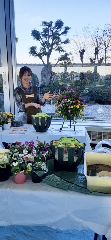 ハンギングバスケット講習会